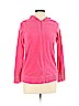 Old Navy 100% Polyester Pink Zip Up Hoodie Size S - photo 1
