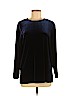 Stephanie Parks Blue Long Sleeve Blouse Size M (petite) - photo 1