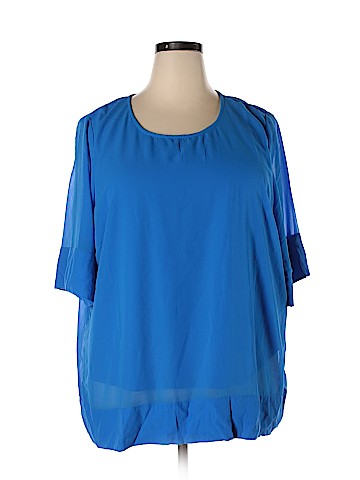 I. Scenery 3/4 Sleeve Blouse (view 1)