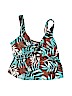 Tropical Escape Brown Swimsuit Top Size 20 - photo 1