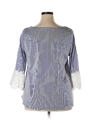 ELOQUII 3/4 Sleeve Blouse (view 2)