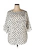 Assorted Brands 100% Polyester Ivory 3/4 Sleeve Blouse Size 20 - photo 1