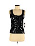 Lafayette 148 New York Black Sleeveless Top Size M - photo 1