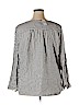 Loft design by... 100% Rayon Gray 3/4 Sleeve Blouse Size 20 - photo 2