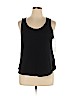 A New Day 100% Cotton Black Tank Top Size XL - photo 1