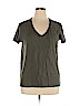 Universal Thread 100% Cotton Green Short Sleeve T-Shirt Size XL - photo 1