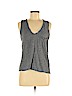 Madewell 100% Cotton Gray Active Tank Size M - photo 1