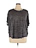 Juicy Couture Gray Short Sleeve Top Size XL - photo 1