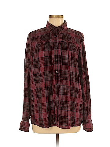 Free People Long Sleeve Button-Down Shirt (view 1)