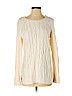Ann Taylor LOFT 100% Cotton Ivory Pullover Sweater Size S - photo 1