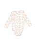 Assorted Brands 100% Cotton Pink Long Sleeve Onesie Size 60 cm / US 3-6 MO - photo 2