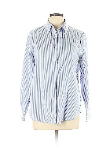 Jones New York Signature Long Sleeve Button-Down Shirt (view 1)