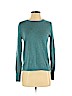 J. Crew Factory Store 100% Cashmere Teal Cashmere Pullover Sweater Size S - photo 1