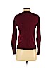 J. Crew Factory Store 100% Cashmere Burgundy Cashmere Pullover Sweater Size S - photo 2