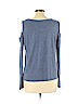 SO 100% Rayon Blue Long Sleeve Top Size L - photo 2