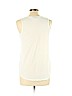 Lucky Brand 100% Cotton Ivory Sleeveless Top Size L - photo 2