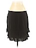 Ann Taylor 100% Polyester Black Casual Skirt Size 12 - photo 2