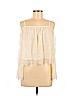 Divided by H&M 100% Polyamide Ivory Long Sleeve Blouse Size 8 - photo 1