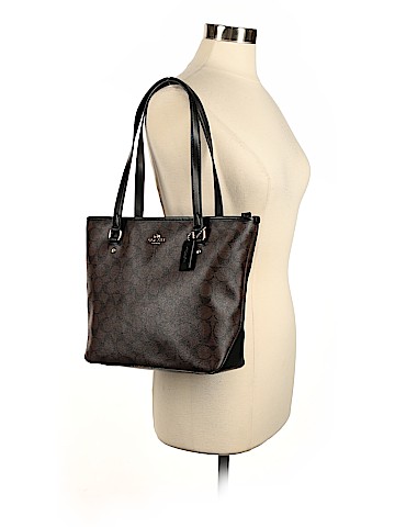 Coach Leather Tote (view 2)