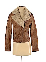 Blu Pepper Faux Leather Jacket