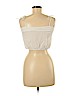 Honey Punch 100% Polyester Ivory Sleeveless Blouse Size M - photo 2