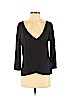 Unbranded Black 3/4 Sleeve Top Size M - photo 1