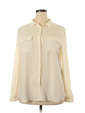 Ann Taylor LOFT Long Sleeve Blouse (view 1)