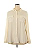 Ann Taylor LOFT Ivory Long Sleeve Blouse Size XXL - photo 1