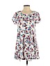 Silence and Noise 100% Rayon White Casual Dress Size S - photo 1