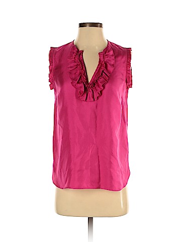 J. Crew Factory Store Sleeveless Silk Top (view 1)