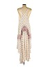Intimately by Free People 100% Polyester Ivory Casual Dress Size L - photo 2