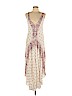 Intimately by Free People 100% Polyester Ivory Casual Dress Size L - photo 1