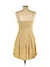 Old Navy 100% Rayon Yellow Casual Dress Size L - photo 2