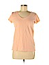 Ann Taylor 100% Cotton Orange Short Sleeve T-Shirt Size M - photo 1