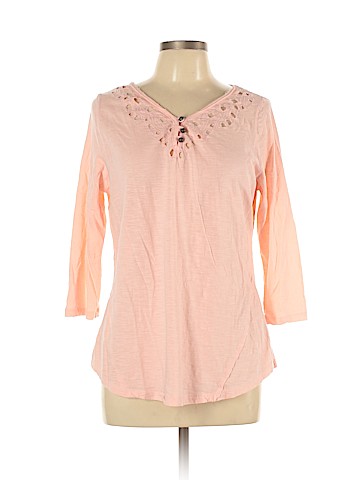 SONOMA life + style 3/4 Sleeve Top (view 1)