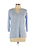No Boundaries Blue 3/4 Sleeve Top Size L - photo 1