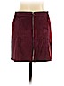 Forever 21 100% Polyester Burgundy Casual Skirt Size M - photo 2