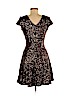 Dress the Population Brown Cocktail Dress Size M - photo 2
