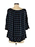 BeachLunchLounge Blue 3/4 Sleeve Top Size L - photo 2