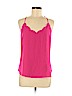J. Crew Factory Store 100% Polyester Pink Sleeveless Blouse Size 10 - photo 1