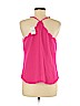 J. Crew Factory Store 100% Polyester Pink Sleeveless Blouse Size 10 - photo 2