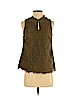 J. Crew Factory Store Green Sleeveless Blouse Size XS - photo 1