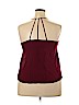 No Boundaries 100% Rayon Burgundy Sleeveless Top Size XL - photo 2
