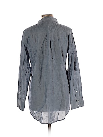 J. Crew Factory Store Long Sleeve Button-Down Shirt (view 2)