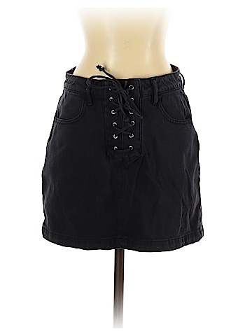Kendall & Kylie Denim Skirt (view 1)