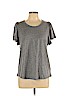 Gap Gray Short Sleeve Top Size L - photo 1