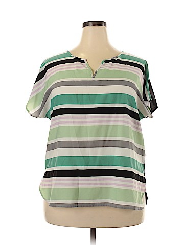 Van Heusen Short Sleeve Blouse (view 1)