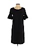 J. Crew Factory Store 100% Cotton Black Casual Dress Size S - photo 1