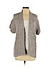 Ann Taylor LOFT 100% Cotton Tan Cardigan Size S - photo 1