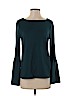 Ann Taylor Teal Long Sleeve Top Size S - photo 1